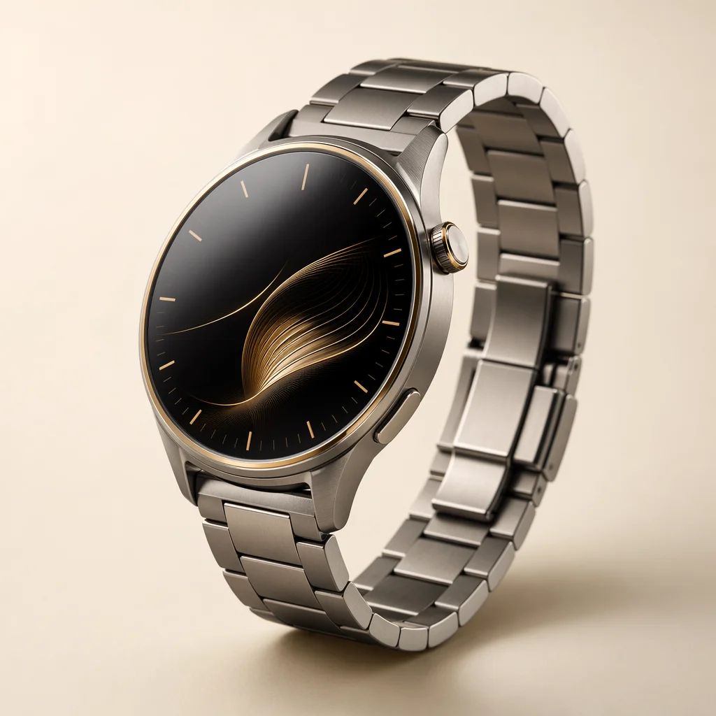 WHALETECH Apex titanium smartwatch